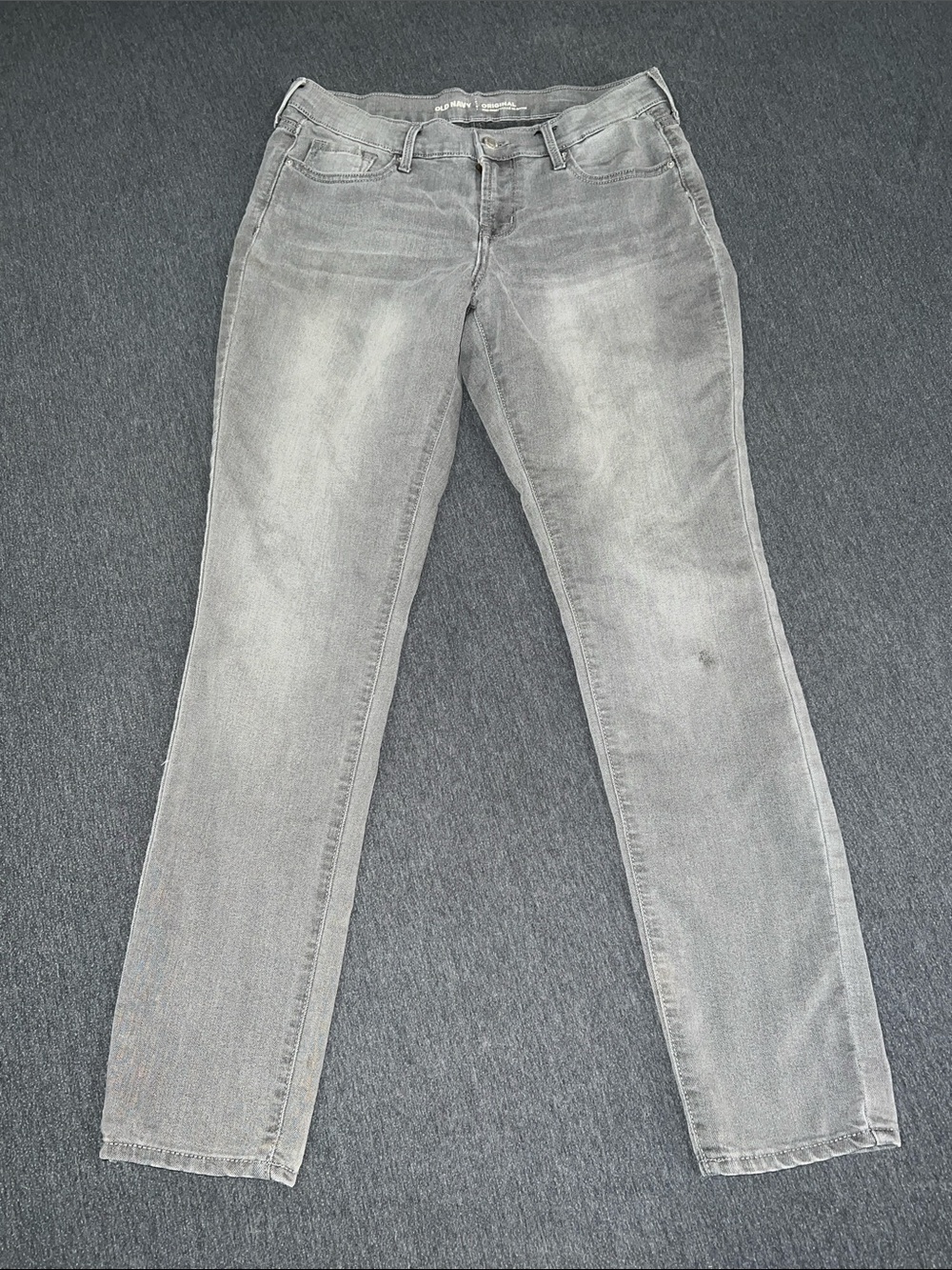 Old Navy Women's Light Gray Skinny Jeans